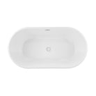 Swiss Madison Claire 60 Freestanding Bathtub White